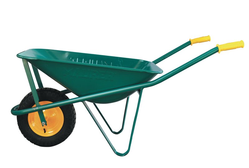 Carretilla Maurer de 70 litros pintada con rueda neumática