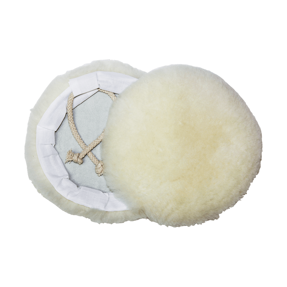 Polishing cap with lace