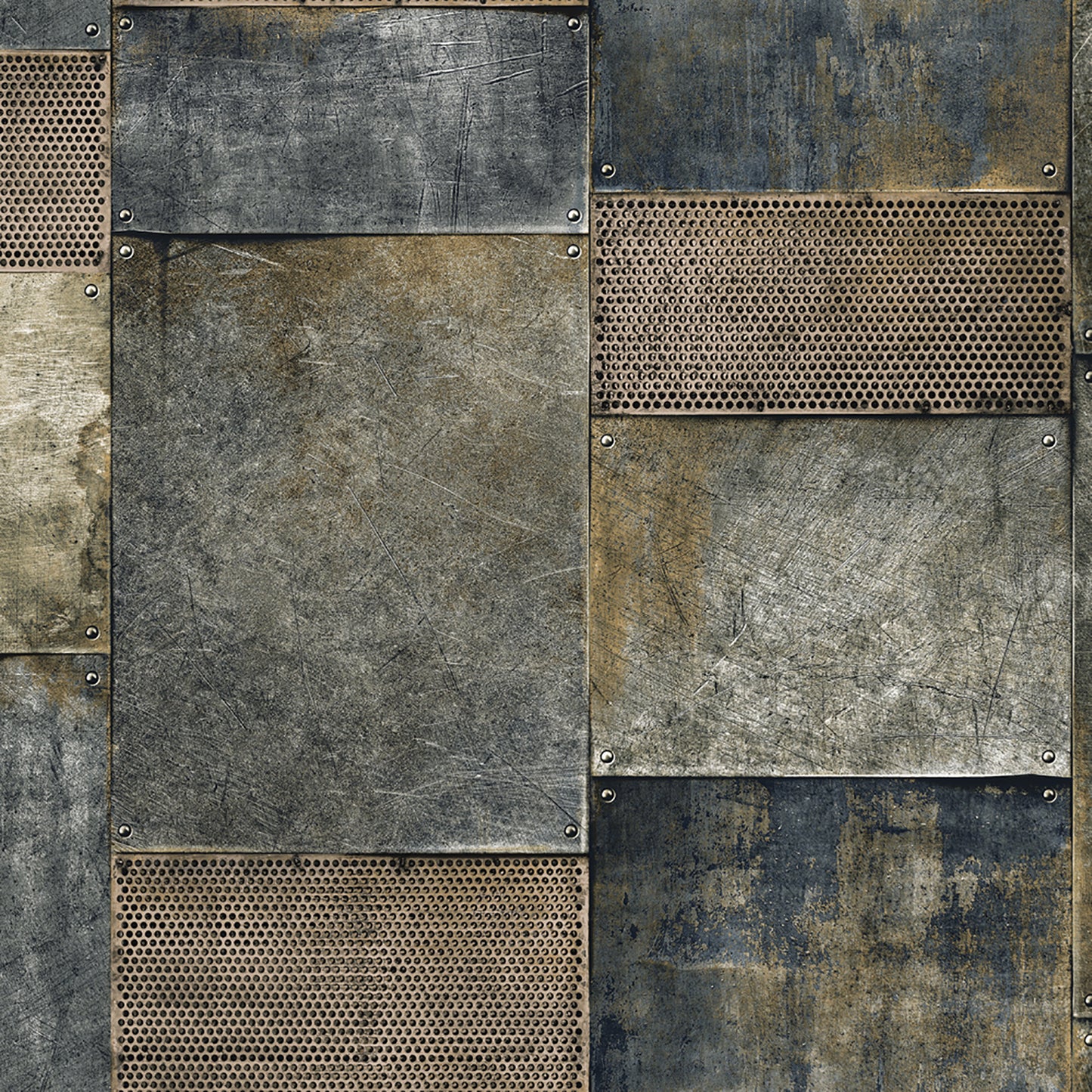 AdaWall wallpaper Octagon collection code 1215 - 10m2 roll - Brown 2