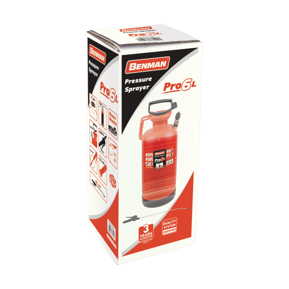 Benman Large Pressure Sprayer - 8 lt