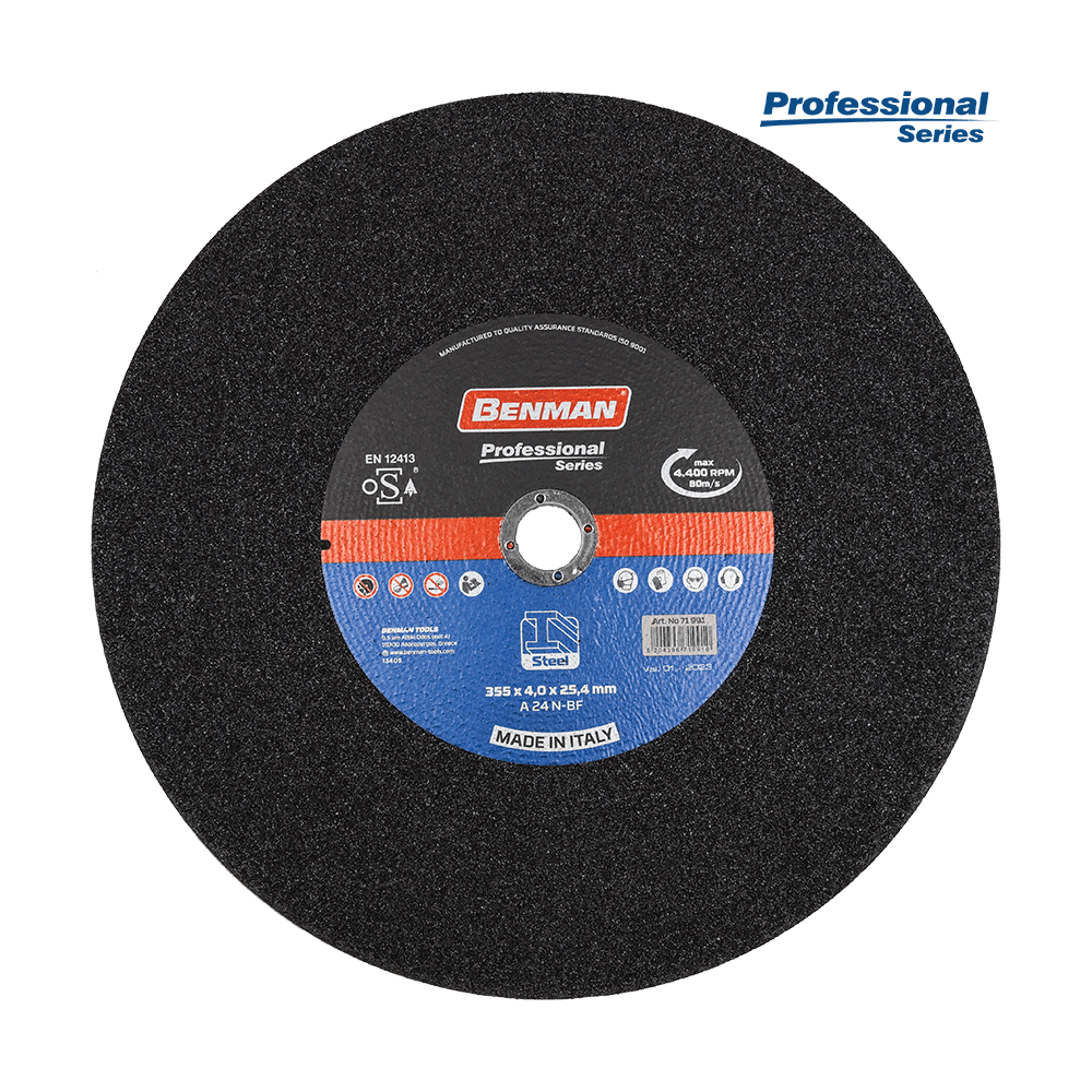 Benman Professional Series Steel Cutting Disc