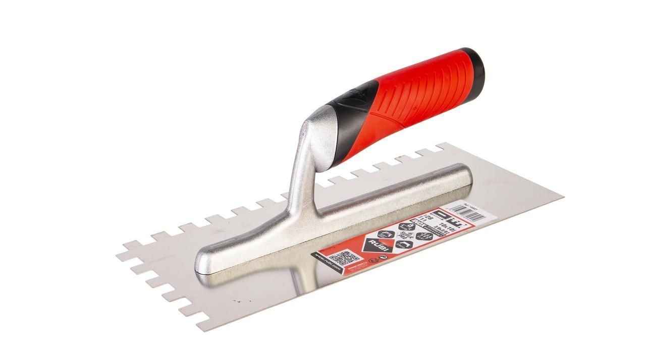 Llana dentada Rubi de 28 cm y 15 x 15 mm