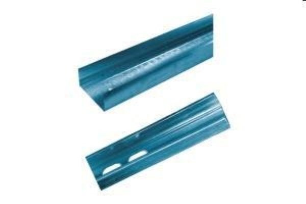 Guía en forma de U 40x75x40 ml 3 Gyprofile azul