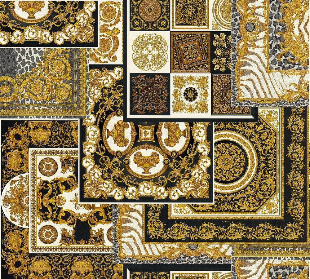 Colección de papel pintado Versace 4 Código 37048-3 rollo de 7 m²