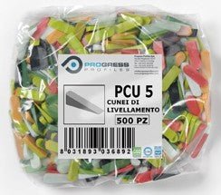 Cuñas niveladoras PCU 5 para colocación de azulejos - 500 unidades