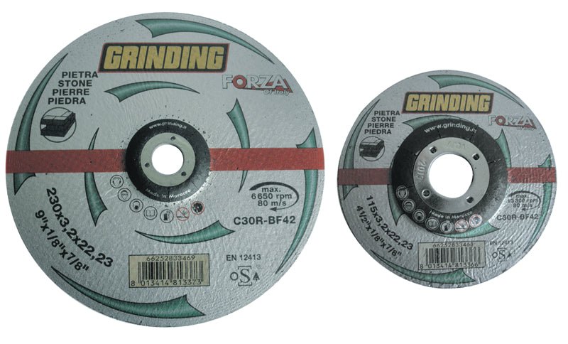 Abrasive disc for stone and marble D. mm 115X3,2X22,2