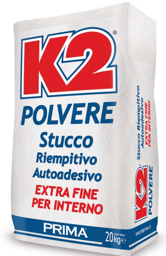 K2 Powder - extra fine self-adhesive filler for interiors