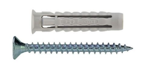 FXU nylon plug with 6X30 edge + Unifix 4.5X40 mm TPS screw