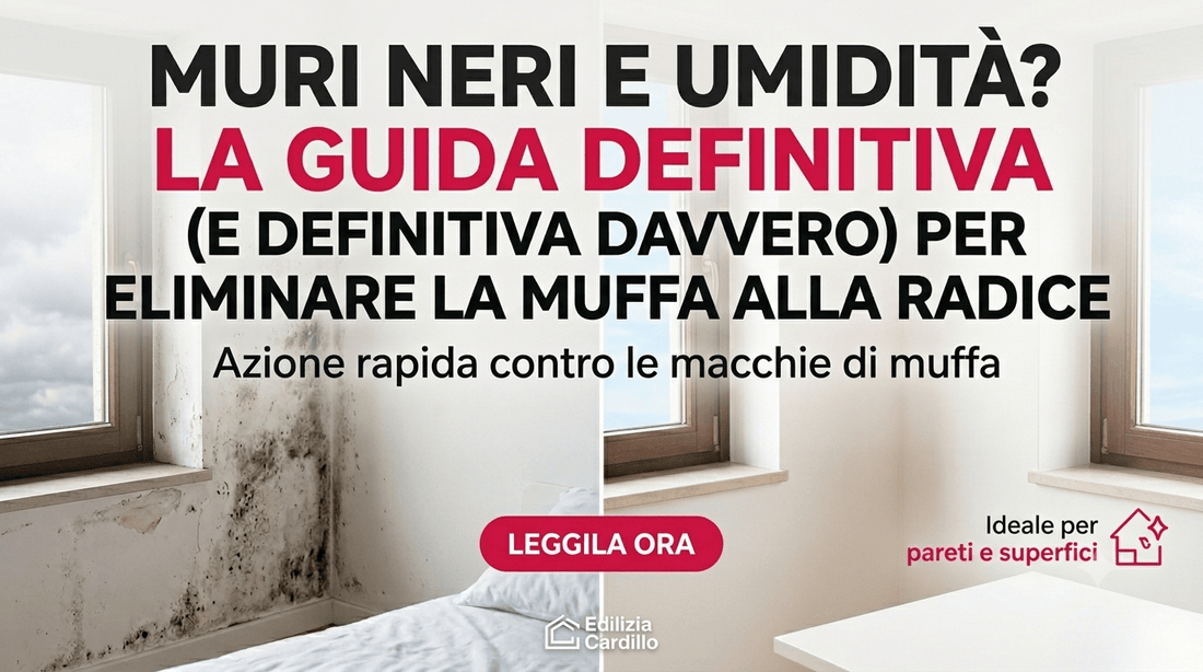 🏠Muri neri e umidità? La guida definitiva (e definitiva davvero)