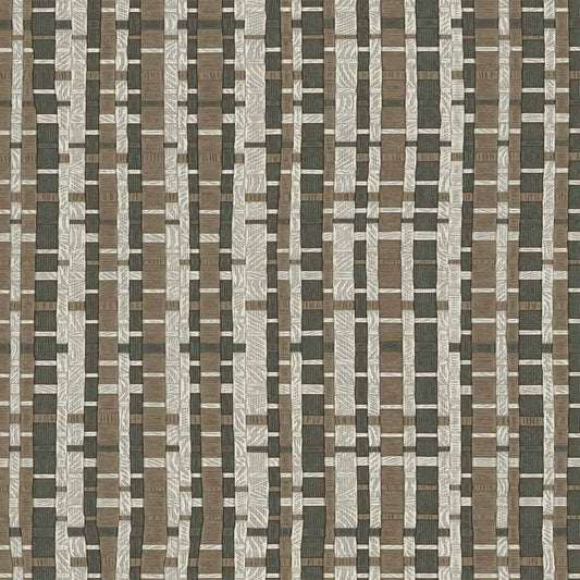 Papel pintado AdaWall, colección BETA, código 1105 - Rollo de 10 m² - Marrón 2