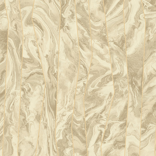 Papel pintado AdaWall, colección Octagon, código 1201 - rollo de 10 m² - Marrón 1