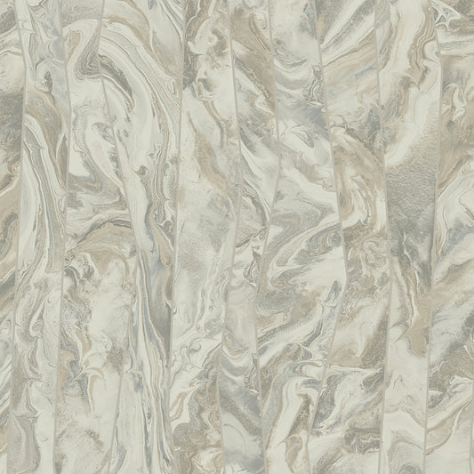 Papel pintado AdaWall, colección Octagon, código 1201 - rollo de 10 m² - Gris 2