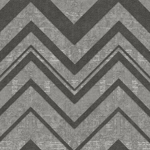 Papel pintado AdaWall, colección Octagon, código 1207 - Rollo de 10 m² - Gris 3