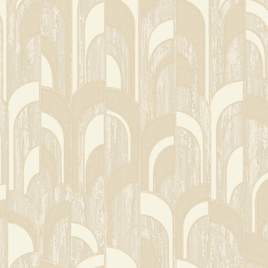 Papel pintado AdaWall, colección Octagon, código 1209 - Rollo de 10 m² - Marrón 1