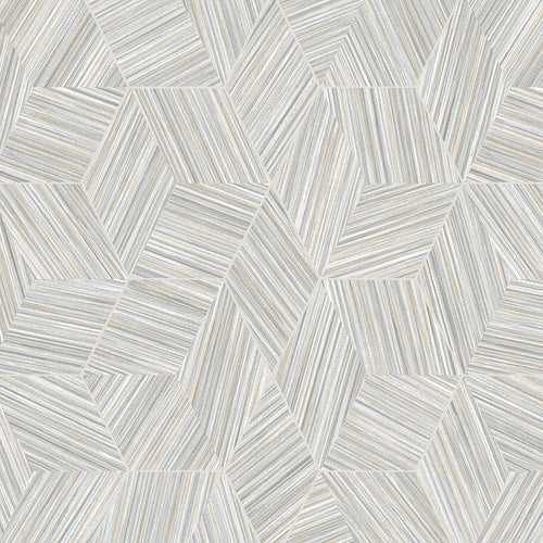 AdaWall wallpaper, Octagon collection, code 1211 - 10m2 roll - Blue
