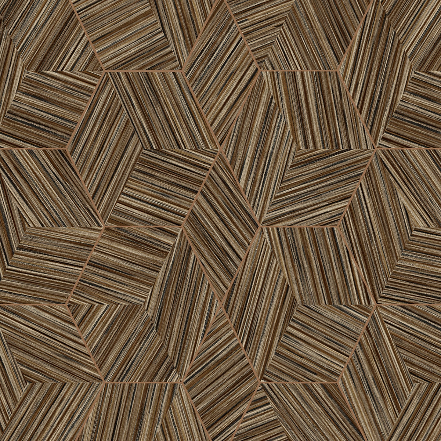 AdaWall wallpaper Octagon collection code 1211 - 10m2 roll - Brown 2