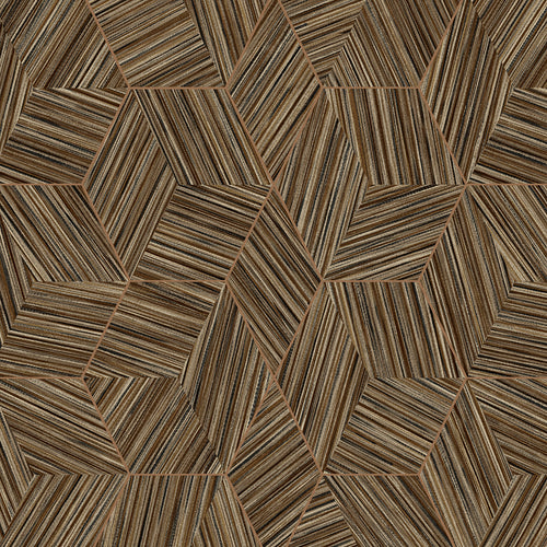 AdaWall wallpaper Octagon collection code 1211 - 10m2 roll - Brown 2