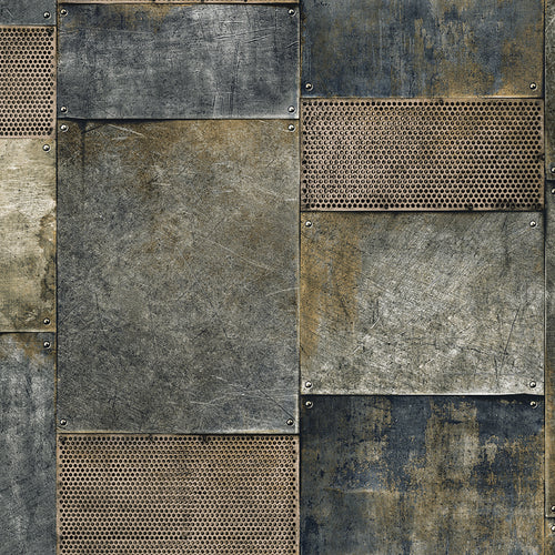 AdaWall wallpaper Octagon collection code 1215 - 10m2 roll - Brown 2