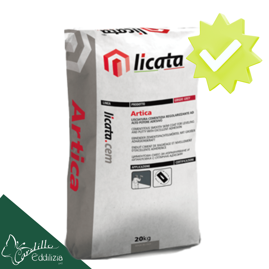 ARTICA Intonaco livellante a base di cemento 20 kg – Licata