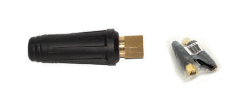 Conector de cable para máquina de soldar Benman macho de 25 mm