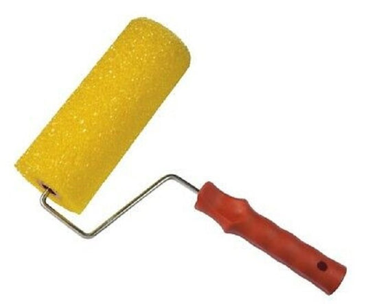 Rodillo de esponja completo con mango, grano medio – 20 cm