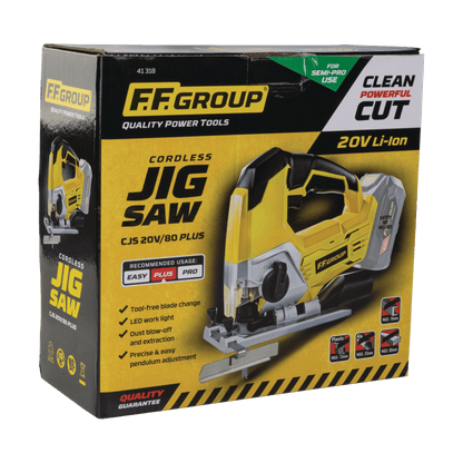 CJS 20V/80 Plus Cordless Jigsaw