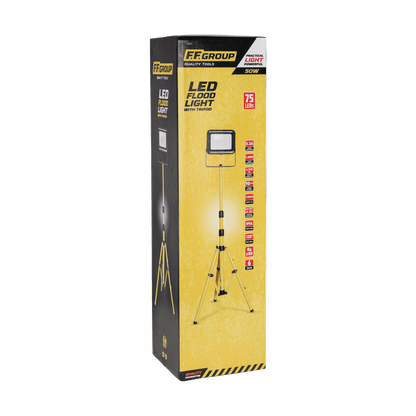 Proyector LED para obras con trípode