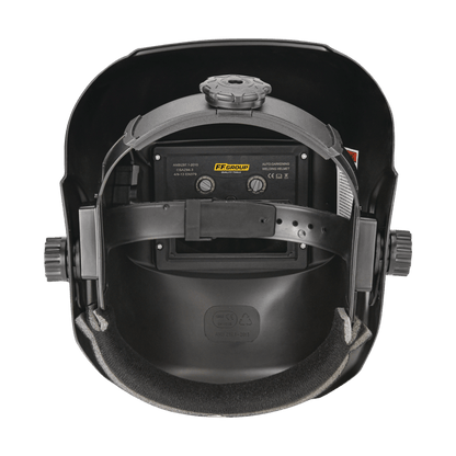 Auto-darkening welding mask