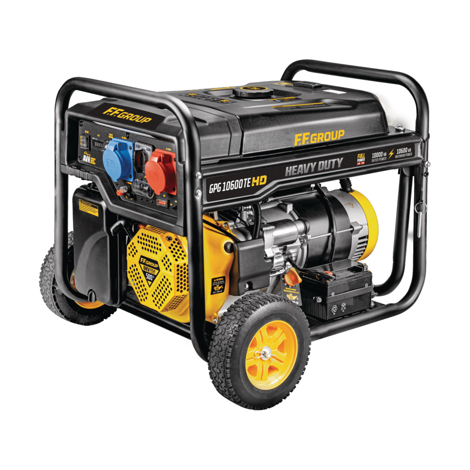 GPG 10600TE HD petrol generator, 3PH FULL POWER, 10.6kVA, 500cc