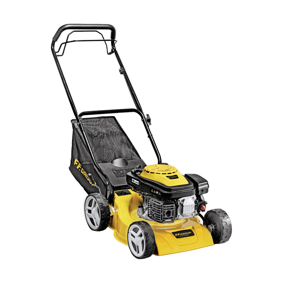 Self-propelled petrol lawnmower