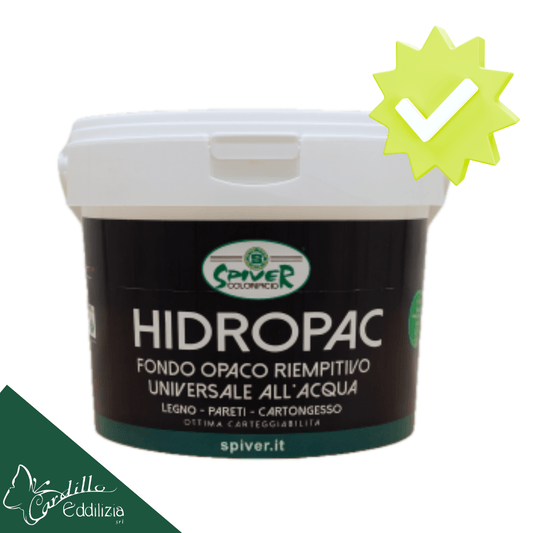 HIDROPAC fondo cementante ad acqua per legno e cartongesso – Spiver