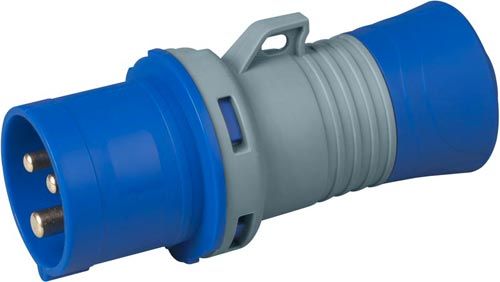 Rosi low voltage mobile plug 16A 3P 6H IP44 250V 