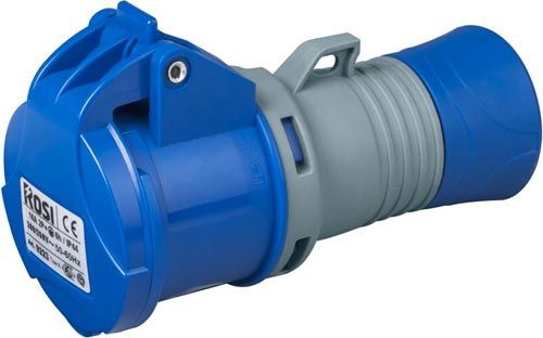 Toma móvil Rosi 16A 2P+T 6H I P44 200-250V 