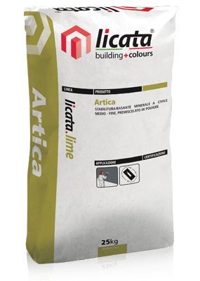 ARTICA Intonaco livellante a base di cemento 20 kg – Licata