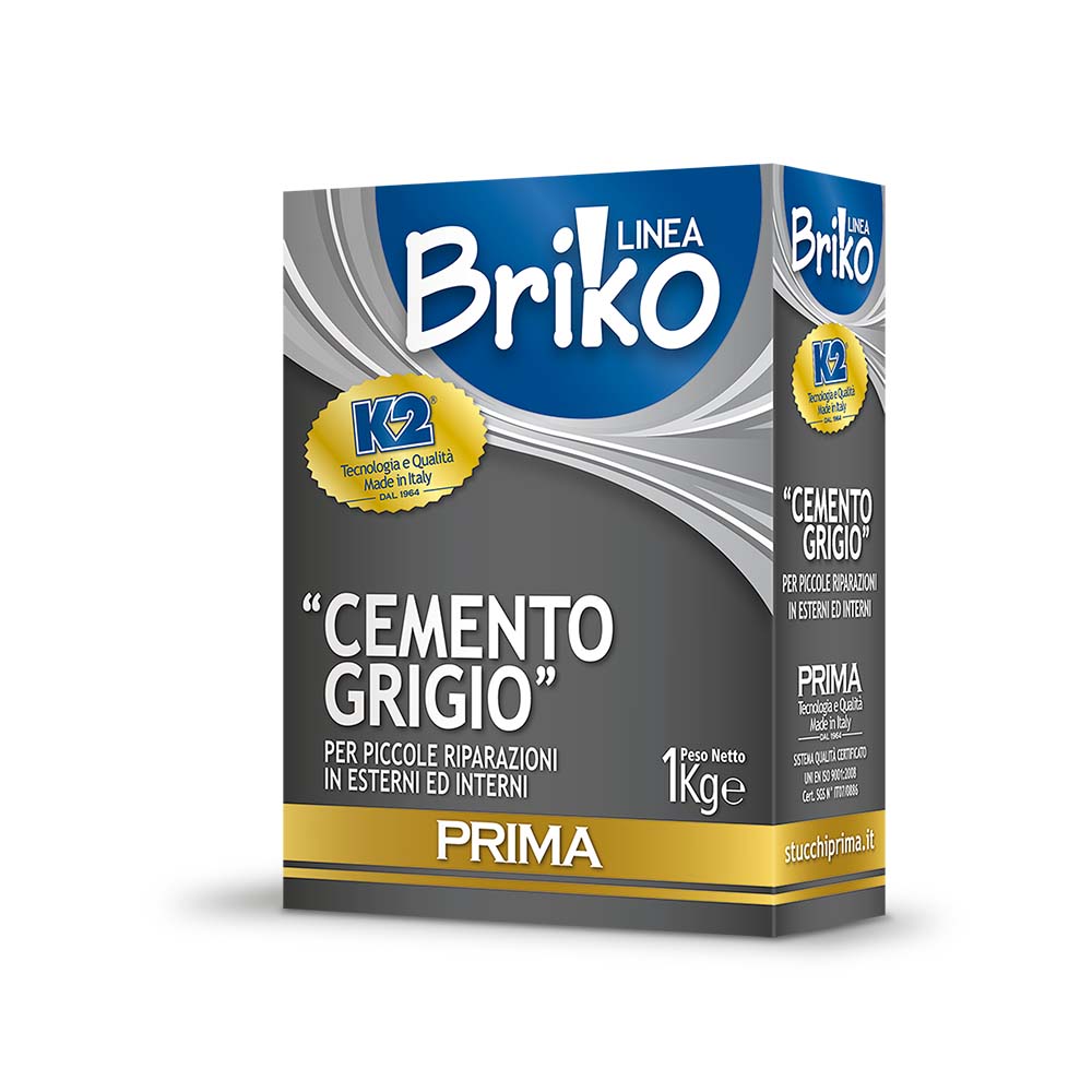 Cemento gris 1 kg Línea Briko 