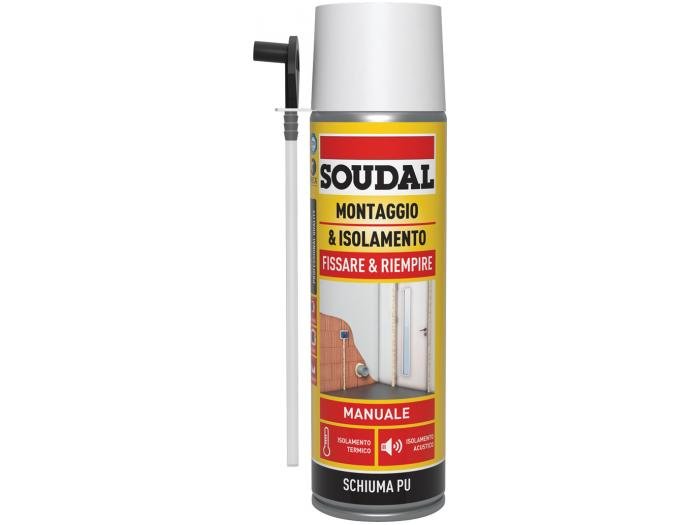Manual de instalación y aislamiento con espuma de poliuretano Soudal
