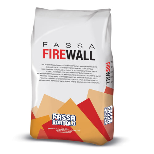 Mortero de cemento refractario FASSA FIREWALL - 5 kg 
