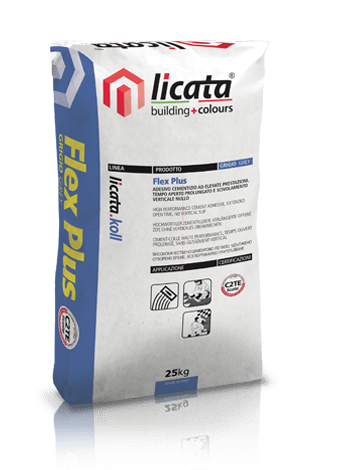 Adhesivo para azulejos Flex Plus, 25 kg – Licata
