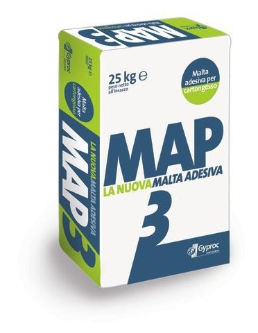 MAP 3 Gyproc adhesive mortar 25 kg
