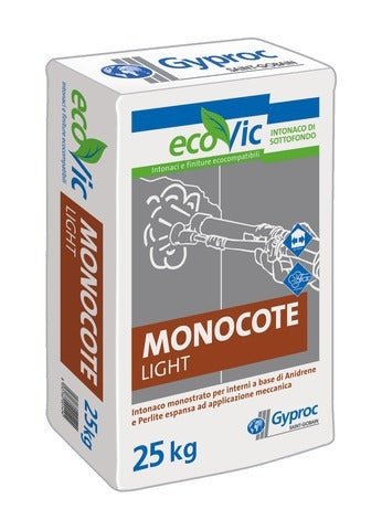 Gyproc Monocote Light KG 25 T premixed plaster for plasterboard