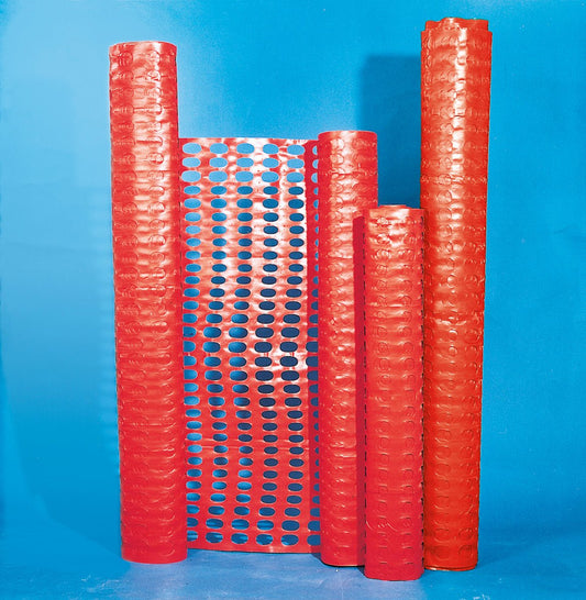 Orange construction site fence net 150 h