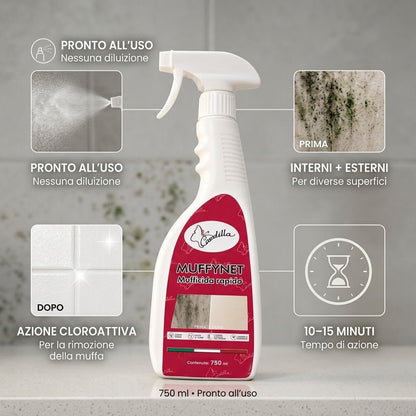 MUFFYNET mufficida rapido spray 750 ml