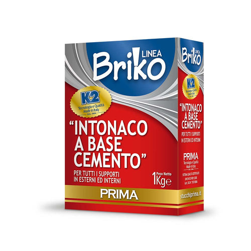 1 kg cement-based plaster from the Briko line 