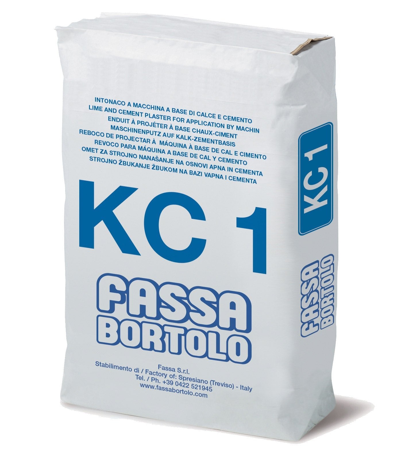 Lime and cement based base plaster for exteriors and interiors KC 1 kg 25