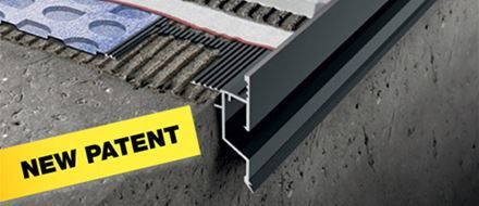Proterrace Drain Drip - 2.7 m painted aluminum perimeter profile Progress