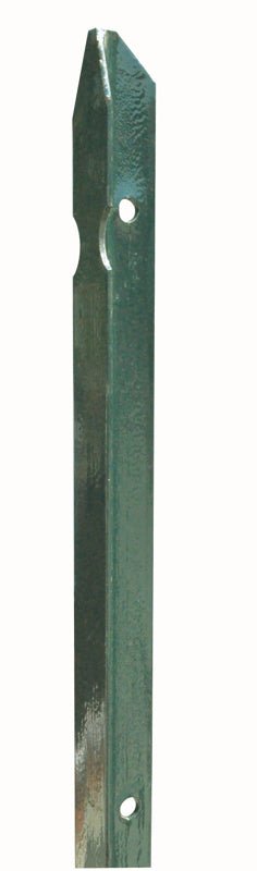 Plastic-coated fence post