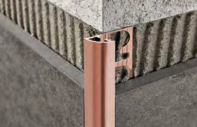 Projolly - 2.7 m rounded profile in polished aluminum Progress