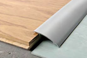 Protrans connecting terminal profiles for floors
