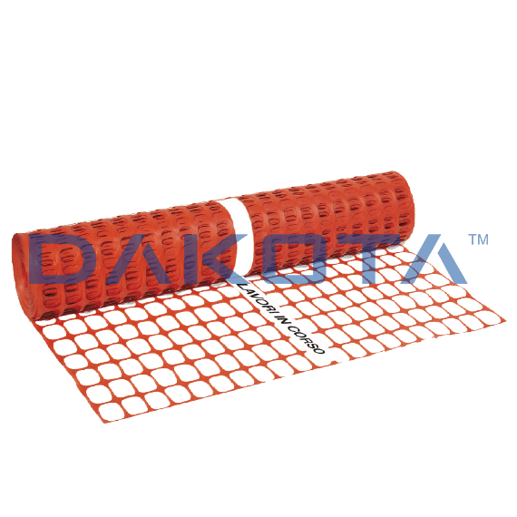 Red de obra profesional naranja de 1,2 x 50 m