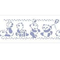 Impronta per effetti decorativi 90X15cm fantasia animali